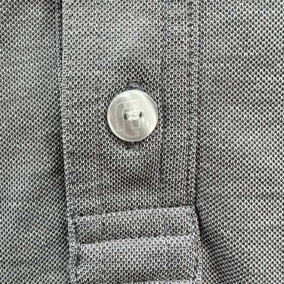Travis Matthew Golf Polo Shirt Mens Large Gray Short Sleeve L - Picture 5 of 13